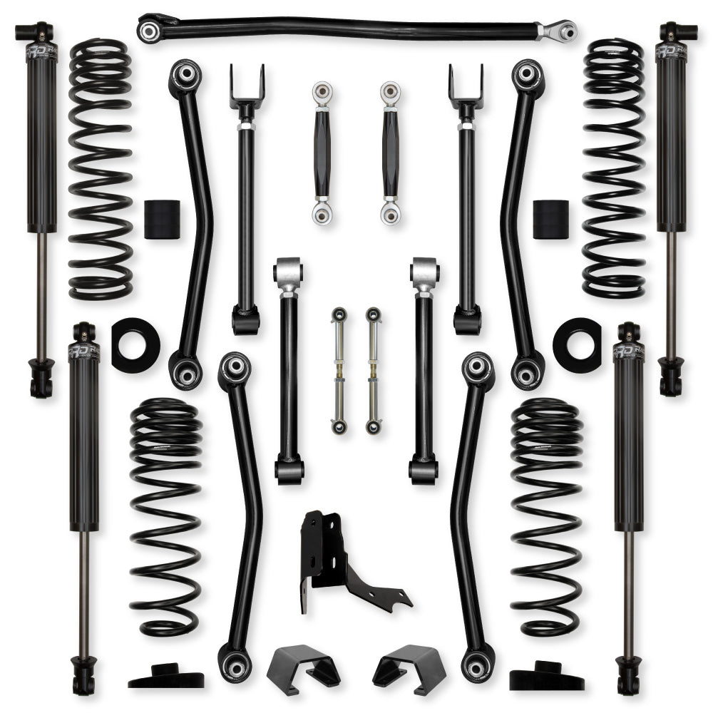 3.0 Inch Ultimate Adventure No Limits Mid-Arm Suspension System for Jeep Gladiator JT Diesel Models Rock Krawler