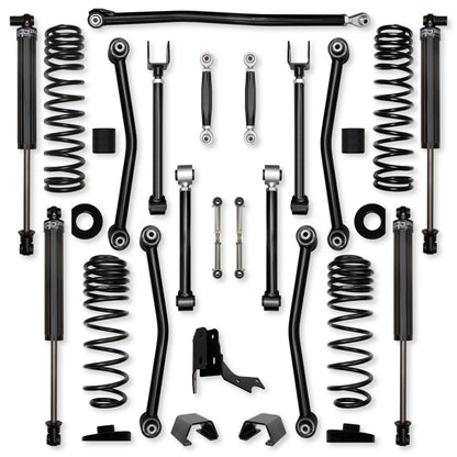 3.0 Inch Ultimate Adventure No Limits Mid-Arm Suspension System for Jeep Gladiator JT Diesel Models Rock Krawler