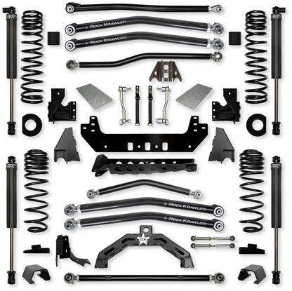 3.0 Inch X-Factor X2 Long-Arm Suspension System for Jeep Gladiator JT Diesel Models Rock Krawler