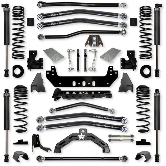 3.0 Inch X-Factor X2 Long-Arm Suspension System for Jeep Gladiator JT Diesel Models Rock Krawler