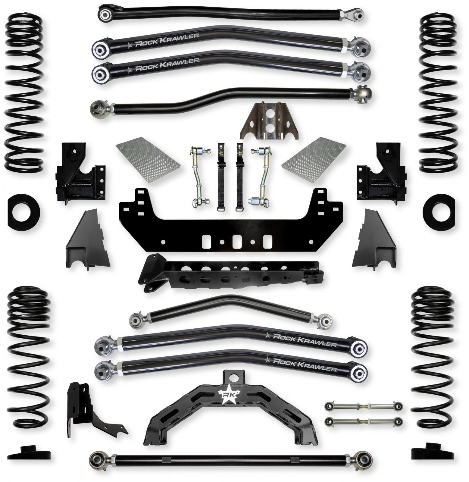 3.0 Inch X-Factor X2 Long-Arm Suspension System for Jeep Gladiator JT Gas Models Rock Krawler-2
