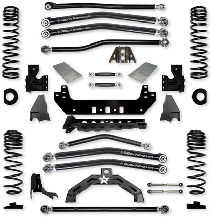 3.0 Inch X-Factor X2 No Limits Long-Arm Suspension System for Jeep Gladiator JT Rubicon Gas Models Rock Krawler-2