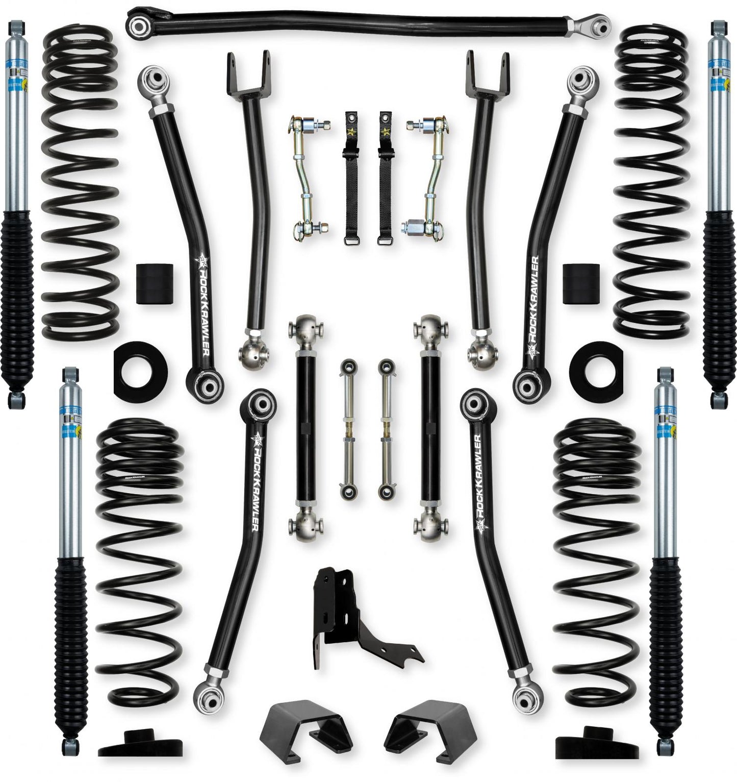 3.0 Inch X-Factor Mid-Arm Suspension System for Jeep Gladiator JT Diesel Models Rock Krawler-1