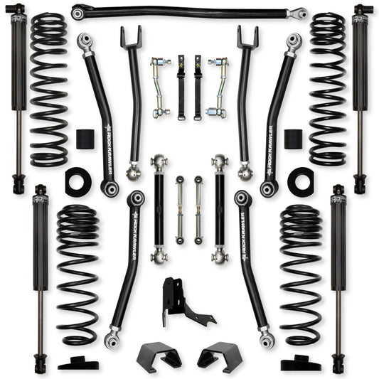 3.0 Inch X-Factor Mid-Arm System for Jeep Gladiator JT Gas Models Rock Krawler