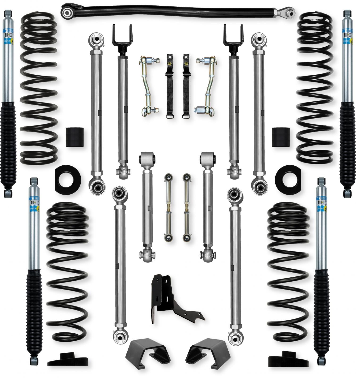3.0 Inch X-Factor PRO Mid-Arm Suspension System for Jeep Gladiator JT Gas Models Rock Krawler-1