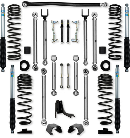 3.0 Inch X-Factor PRO Mid-Arm Suspension System for Jeep Gladiator JT Diesel Models Rock Krawler-1