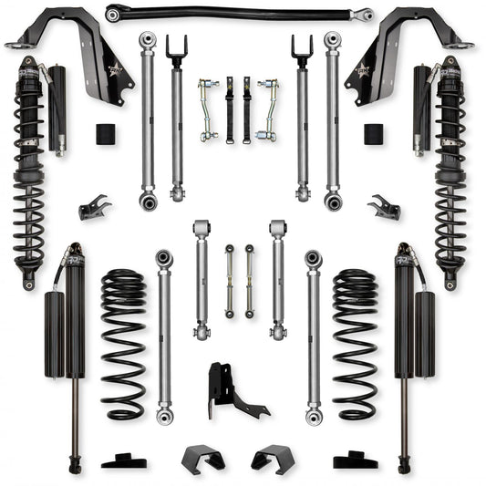 3.0 Inch X-Factor PRO Coilover Mid-Arm Suspension System for Jeep Gladiator JT Diesel Models Comp Stage 1 Rock Krawler