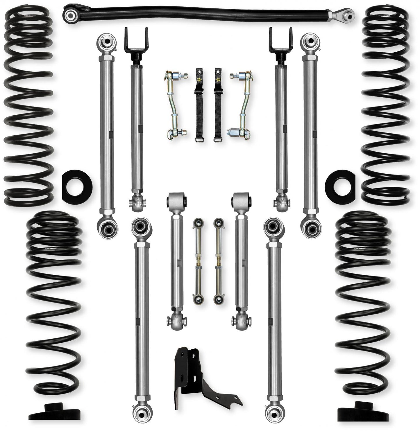 3.0 Inch X-Factor PRO Mid-Arm Suspension System for Jeep Gladiator JT Gas Models Rock Krawler-2