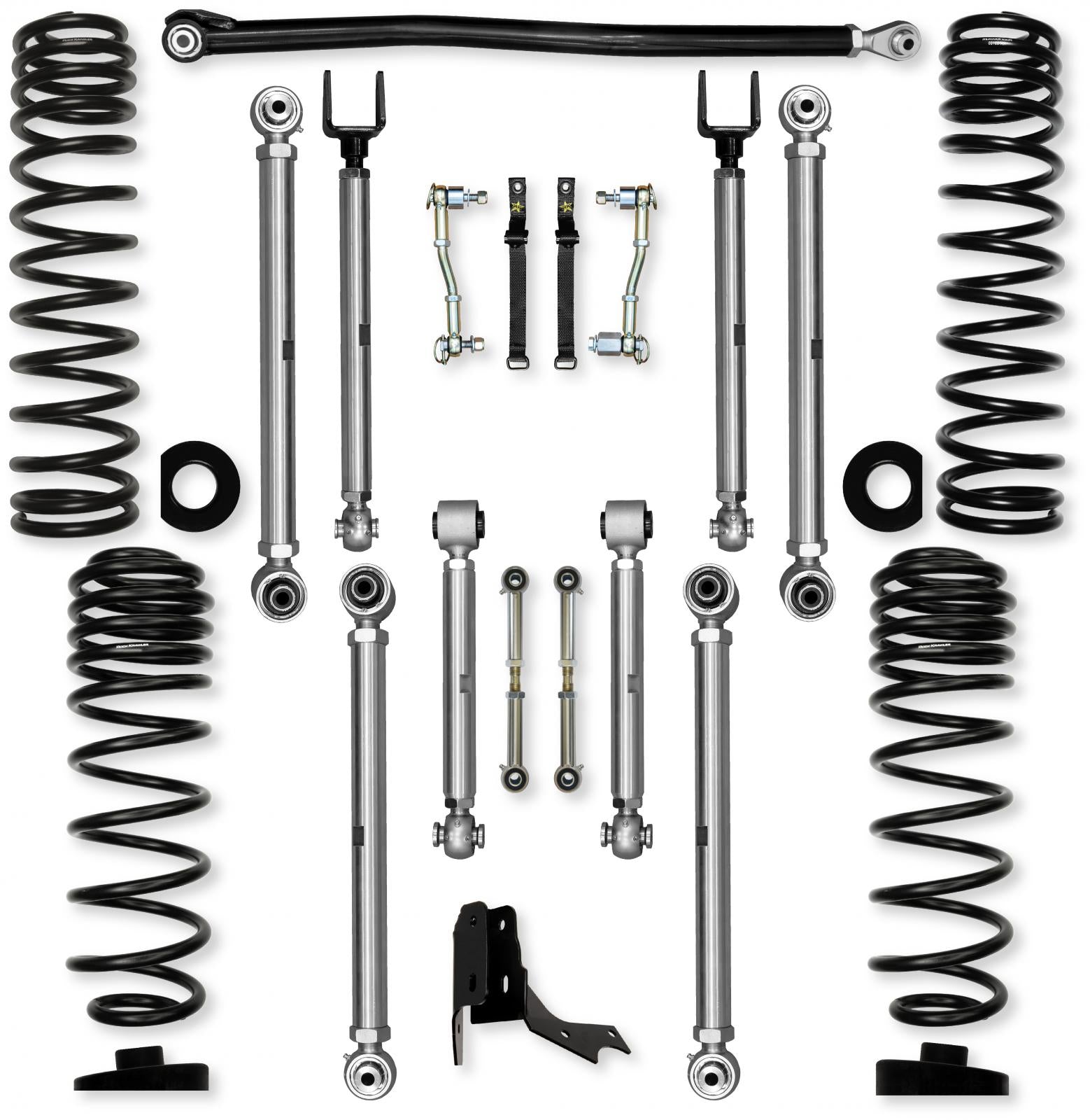3.0 Inch X-Factor PRO Mid-Arm Suspension System for Jeep Gladiator JT Gas Models Rock Krawler-2