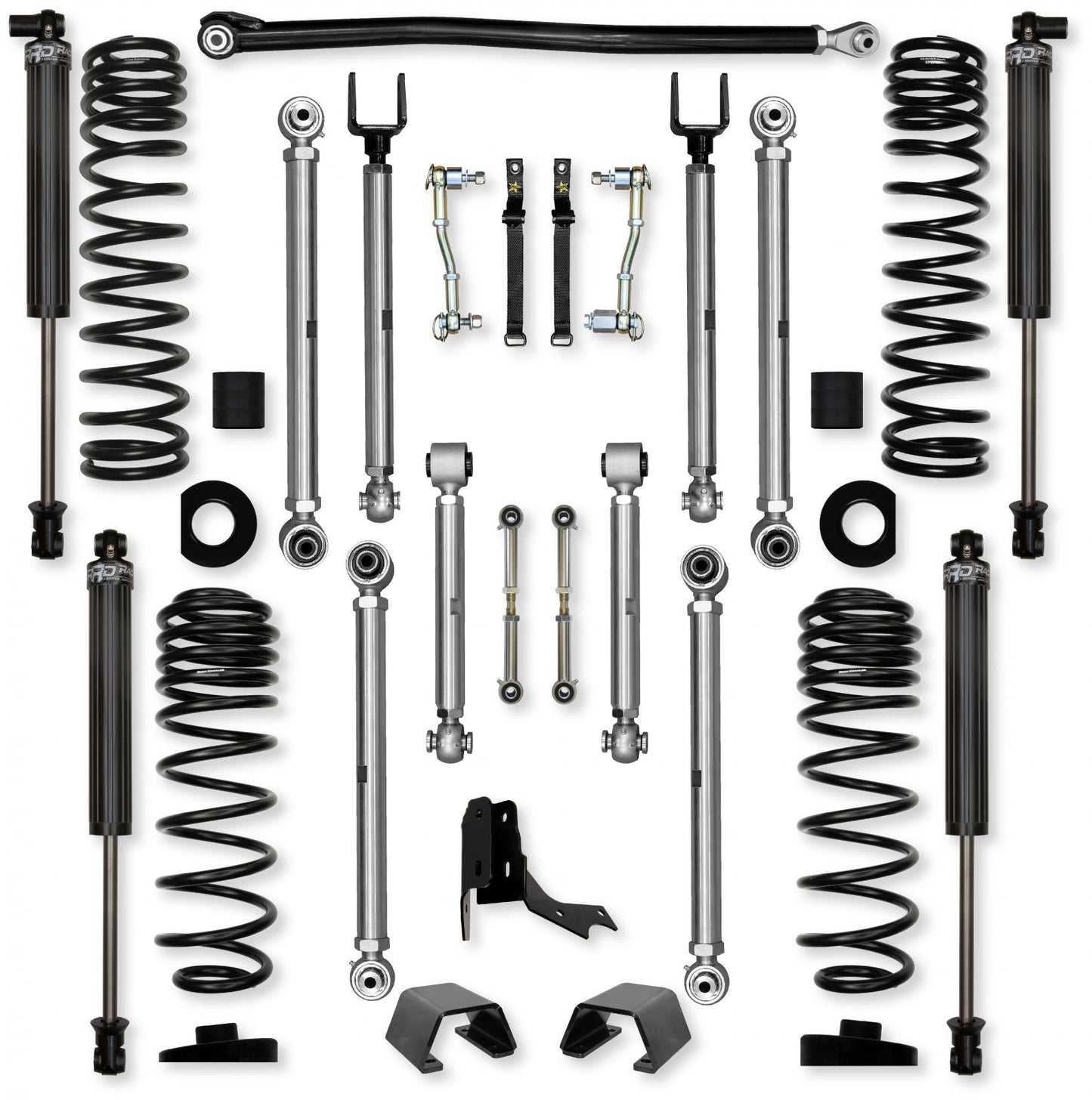 3.0 Inch X-Factor PRO Mid-Arm Suspension System for Jeep Gladiator JT Gas Models Rock Krawler