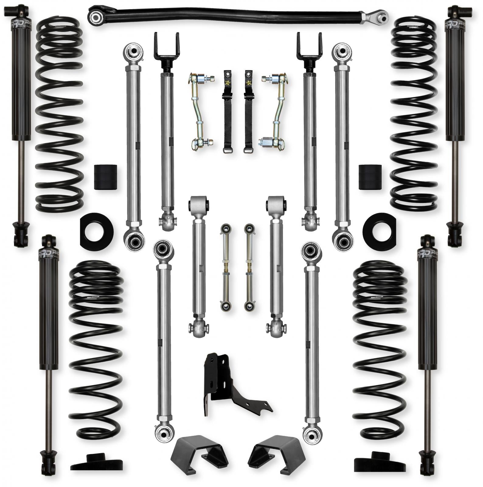 3.0 Inch X-Factor PRO Mid-Arm Suspension System for Jeep Gladiator JT Gas Models Rock Krawler