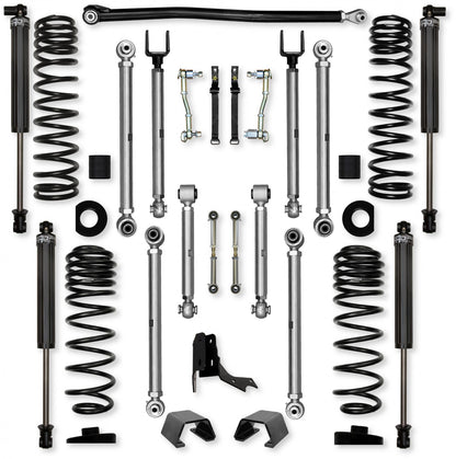 3.0 Inch X-Factor PRO Mid-Arm Suspension System for Jeep Gladiator JT Gas Models Rock Krawler