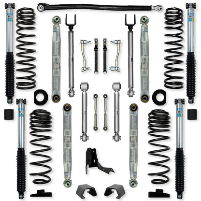 3.0 Inch X-Factor Pro Elite Mid-Arm Suspension System for Jeep Gladiator JT Gas Models Rock Krawler-1