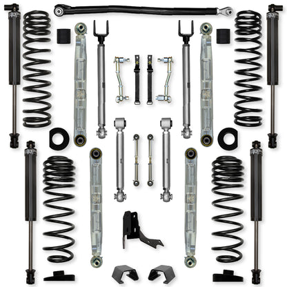 3.0 Inch X-Factor Pro Elite Mid-Arm Suspension System for Jeep Gladiator JT Diesel Models Rock Krawler