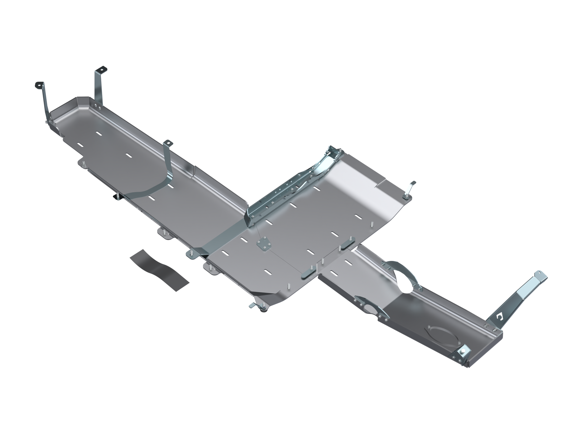 Artec Industries JT Gladiator Full Bellypan With Oil Door - 3.0L Diesel Aluminum Artec Industries