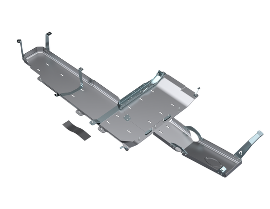 JT Gladiator Full Bellypan With Oil Door - 3.0L Diesel Aluminum Artec Industries