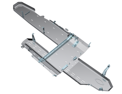 JT Gladiator Full Bellypan With Oil Door - 3.0L Diesel Aluminum Artec Industries-3