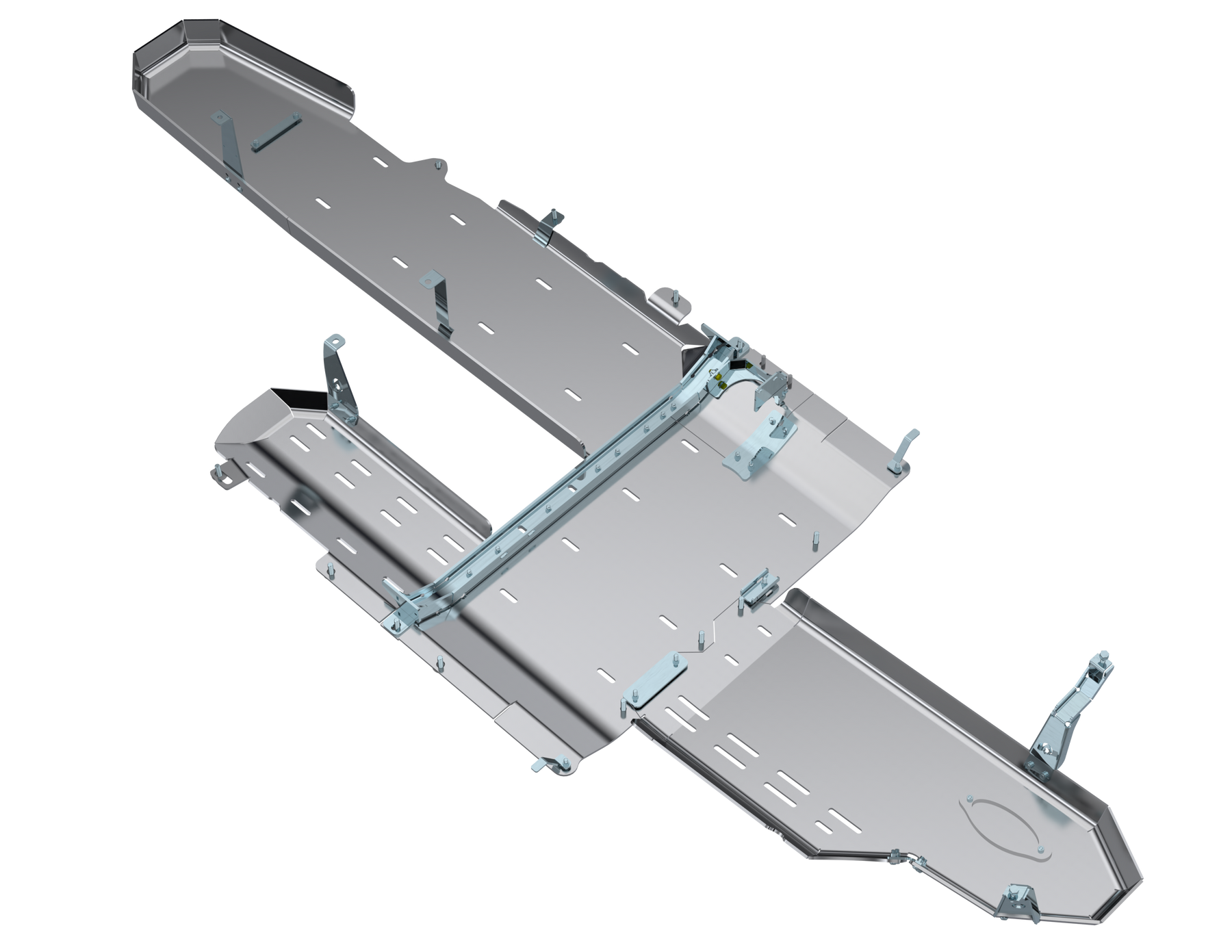 JT Gladiator Full Bellypan With Oil Door - 3.6L Aluminum Artec Industries-3