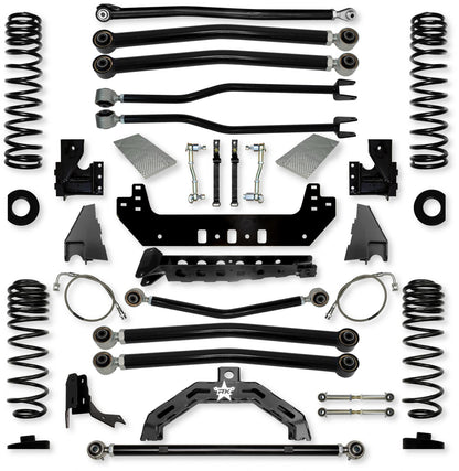 4.5 Inch Adventure X2 Long-Arm Suspension System for Jeep Gladiator JT Diesel Models Rock Krawler-2
