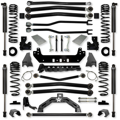 4.5 Inch Adventure X2 Long-Arm Suspension System for Jeep Gladiator JT Diesel Models Rock Krawler