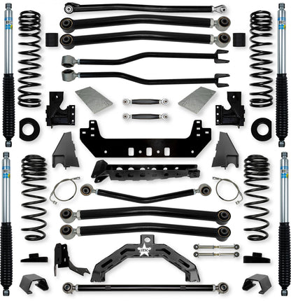 4.5 Inch Adventure X2 No Limits Long-Arm Suspension System for Jeep Gladiator JT Gas Models Rock Krawler-1