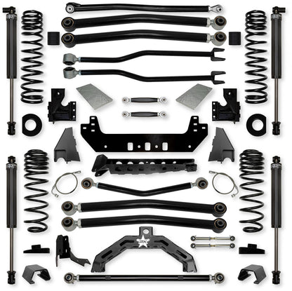 4.5 Inch Adventure X2 No Limits Long-Arm Suspension System for Jeep Gladiator JT Gas Models Rock Krawler