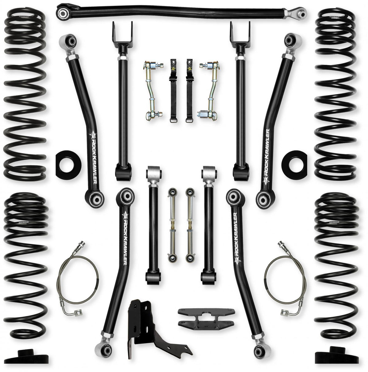 4.5 Inch Adventure X Mid-Arm Suspension System for Jeep Gladiator JT Diesel Models Rock Krawler-2