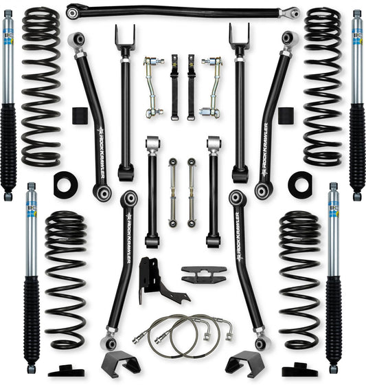 4.5 Inch Adventure X Mid-Arm Suspension System for Jeep Gladiator JT Diesel Models Rock Krawler-1
