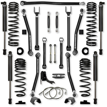 4.5 Inch Adventure X No Limits Mid-Arm System for Jeep Gladiator JT Diesel Models Rock Krawler