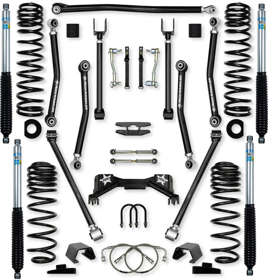 4.5 Inch Adventure X Pro Mid-Arm Suspension System for Jeep Gladiator JT Gas Models Rock Krawler-1