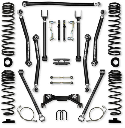4.5 Inch Adventure X Pro Mid-Arm Suspension System for Jeep Gladiator JT Gas Models Rock Krawler-2
