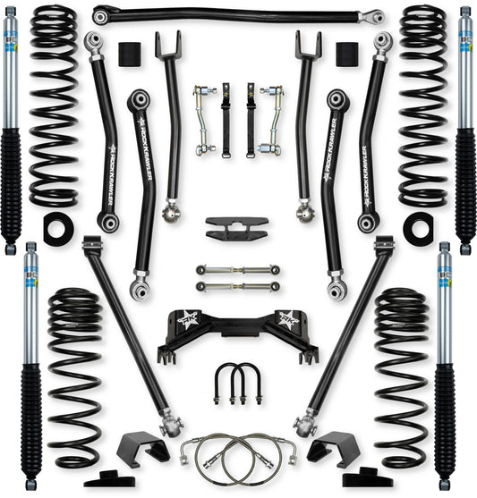 4.5 Inch Pro X Mid-Arm Suspension System for Jeep Gladiator JT Gas Models Rock Krawler-1