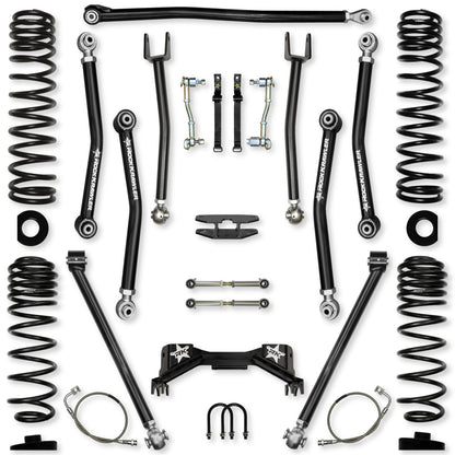 4.5 Inch Pro X Mid-Arm Suspension System for Jeep Gladiator JT Gas Models Rock Krawler-2