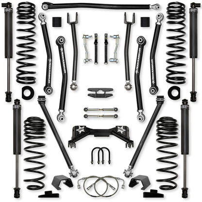 4.5 Inch Pro X Mid-Arm Suspension System for Jeep Gladiator JT Gas Models Rock Krawler