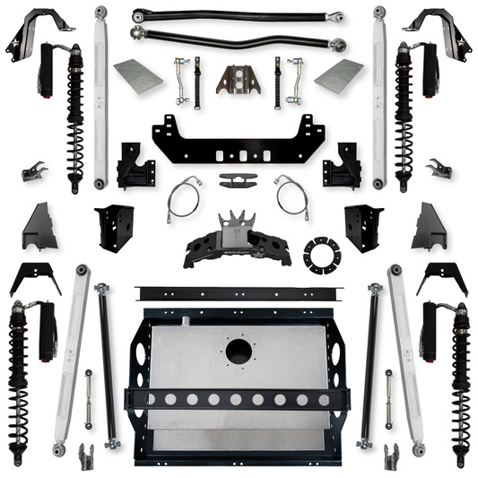 4.5 Inch Rockzilla Coilover Long-Arm Suspension for Jeep Gladiator JT Rock Krawler