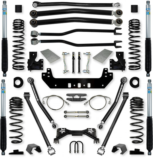 4.5 Inch Silverback Long-Arm Suspension System for Jeep Gladiator JT Gas Models Rock Krawler-1