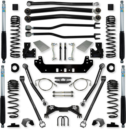 4.5 Inch Silverback Long-Arm Suspension System for Jeep Gladiator JT Gas Models Rock Krawler-1