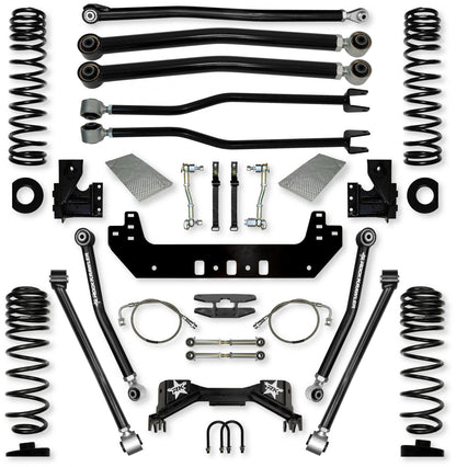 4.5 Inch Silverback Long-Arm Suspension System for Jeep Gladiator JT Gas Models Rock Krawler-2