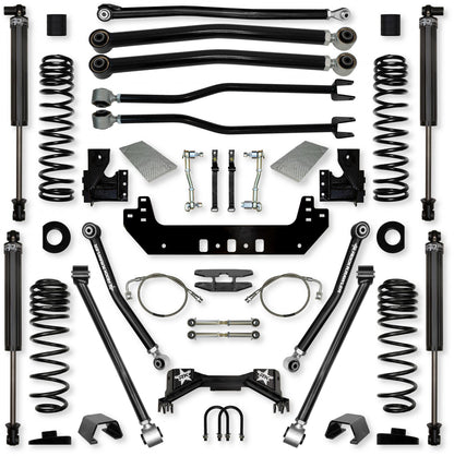 4.5 Inch Silverback Long-Arm Suspension System for Jeep Gladiator JT Gas Models Rock Krawler