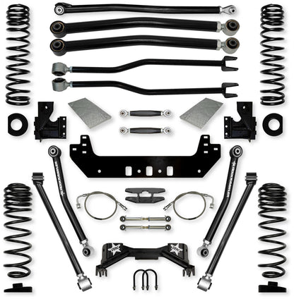 4.5 Inch Silverback No Limits Long-Arm Suspension System for Jeep Gladiator Gas Models Rock Krawler-2