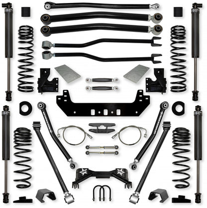 4.5 Inch Silverback No Limits Long-Arm Suspension System for Jeep Gladiator Gas Models Rock Krawler