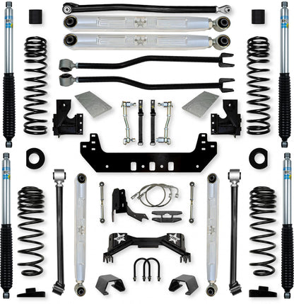4.5 Inch Silverback Pro Elite Long-Arm Suspension System for Jeep Gladiator Gas Models Rock Krawler-1