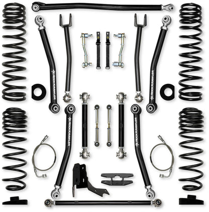 4.5 Inch X-Factor Mid-Arm Suspension System for Jeep Gladiator JT Diesel Models Rock Krawler-2