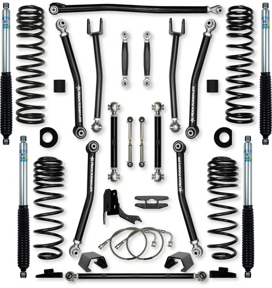 4.5 Inch X-Factor Mid-Arm Suspension System for Jeep Gladiator JT Diesel Models Rock Krawler-1