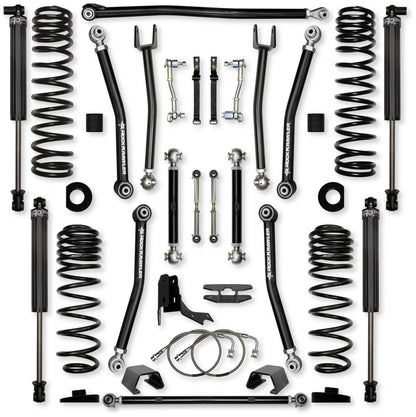 4.5 Inch X-Factor Mid-Arm System for Jeep Gladiator JT Gas Models Rock Krawler