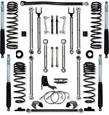 4.5 Inch X-Factor PRO Mid-Arm Suspension System for Jeep Gladiator JT Gas Models Rock Krawler-1
