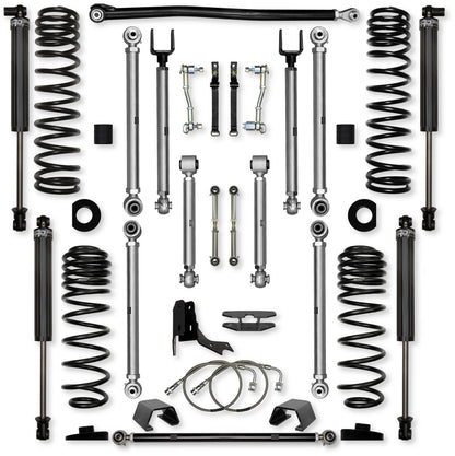 4.5 Inch X-Factor PRO Mid-Arm Suspension System for Jeep Gladiator JT Diesel Models Rock Krawler