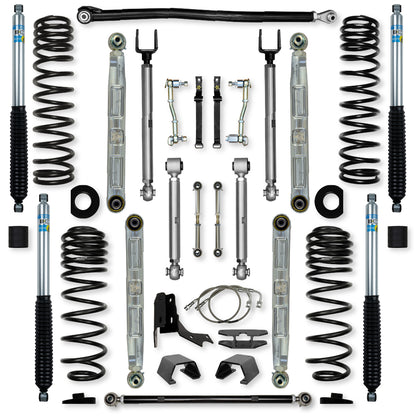 4.5 Inch X-Factor Pro Elite Mid-Arm Suspension System for Jeep Gladiator JT Gas Models Rock Krawler-1