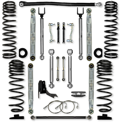 4.5 Inch X-Factor Pro Elite Mid-Arm Suspension System for Jeep Gladiator JT Gas Models Rock Krawler-2