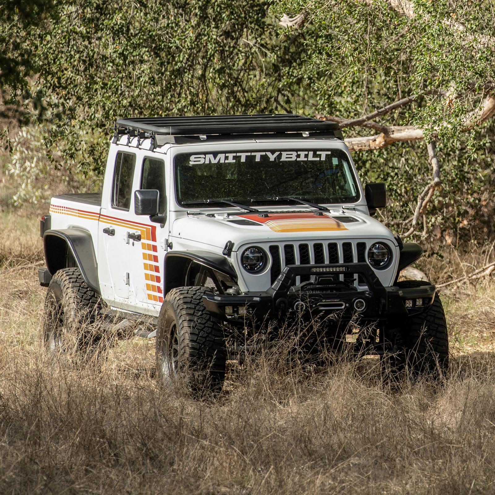 Defender Platform Rack Kit 2020-2023 Jeep Gladiator Smittybilt-6